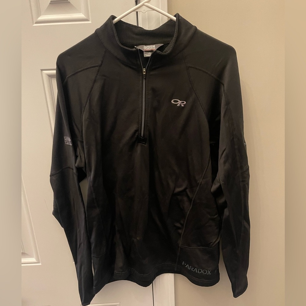 Outdoor Research Black Performance base layer. Size Large. Worn once